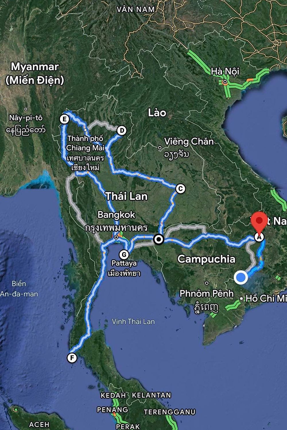 A Motorcycle Adventure: Exploring Thailand on Two Wheels - -542828820