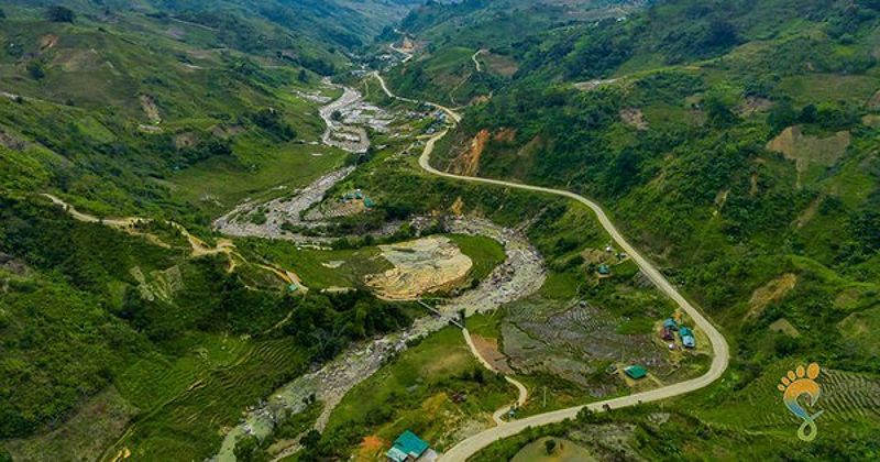 Admiring the Enchanting Beauty of Terraced Fields - 1237459411