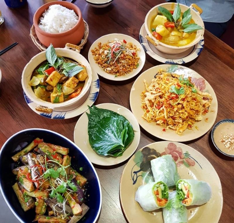 Top 10 vegetarian restaurants in District 1 with attractive hot dishes 6