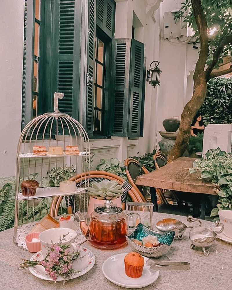 4 Hanoi afternoon tea shops with peaceful beauty in the capital 3