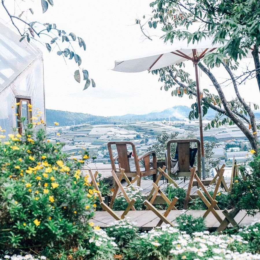 5 coffee shops in Da Lat capture the brilliant sunset scene 12