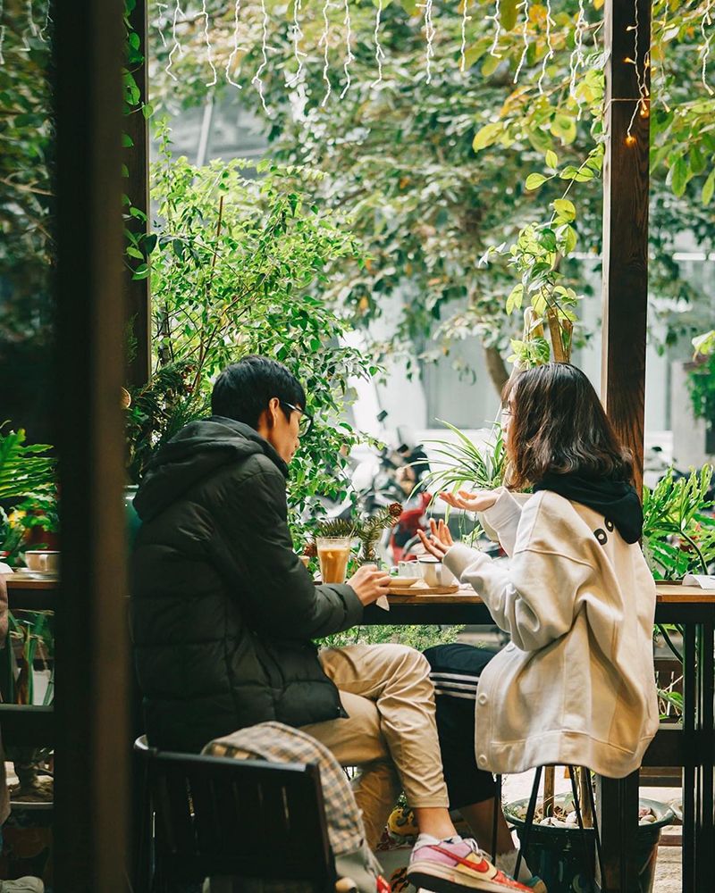 5 Hanoi garden coffee shops give you truly relaxing moments 6