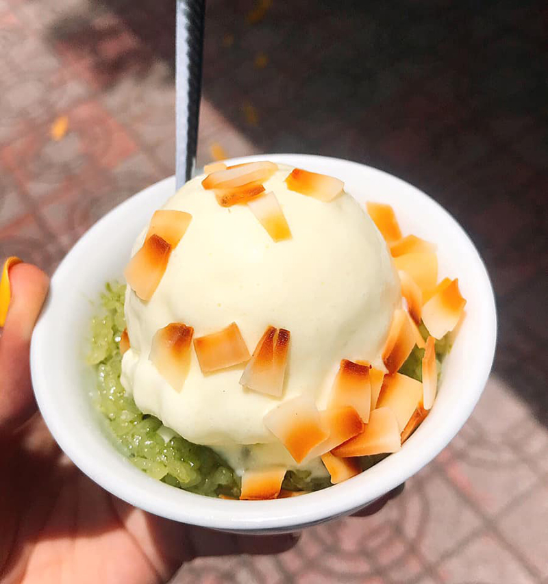 6 attractive Hanoi ice cream dishes for hot summer days in the capital 7