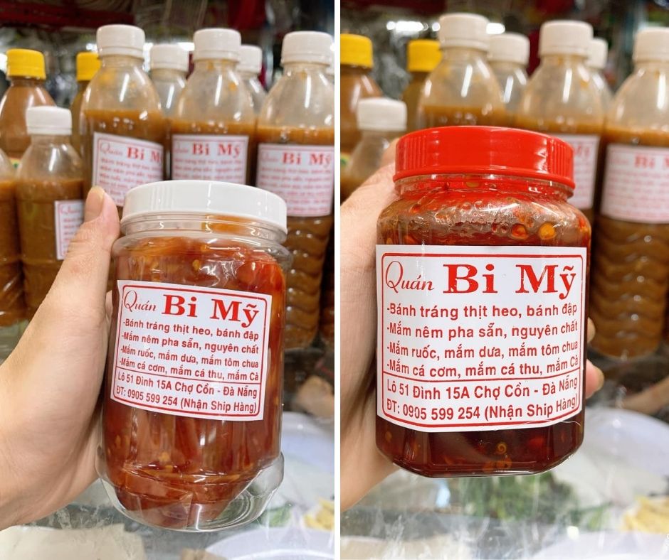 Rice paper rolls with pork from Con market - An attractive dish for many generations in Da Nang 5