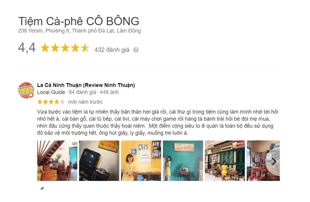 Stop by Miss Bong coffee shop in Da Lat to buy a ticket back to your 15 year old childhood