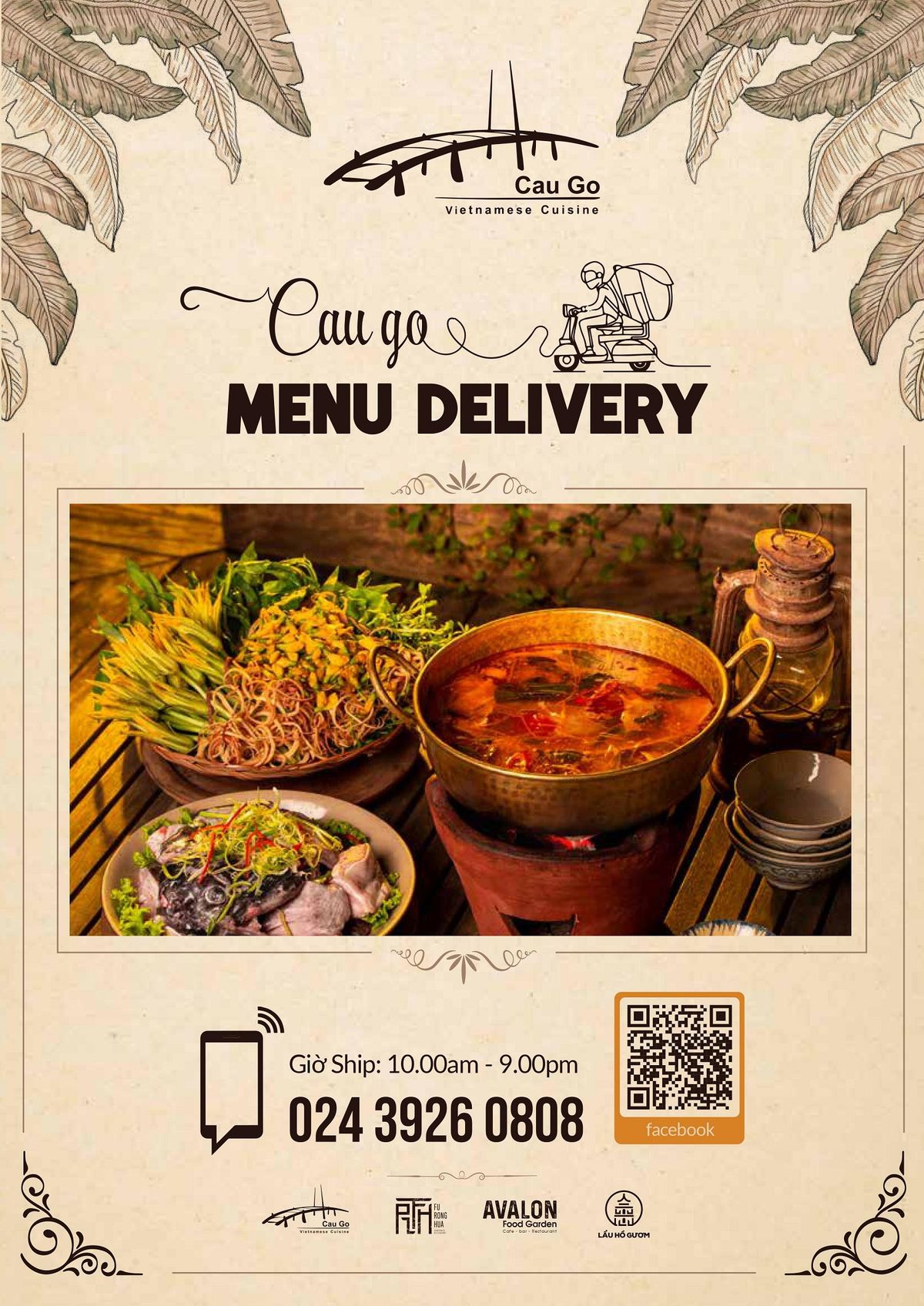 Cau Go Vietnamese Cuisine – Gorgeous with a panoramic dining space overlooking Hoan Kiem Lake 6
