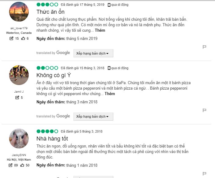 Delta Italian Restaurant Sapa - Enjoy American dishes in Sapa, Lao Cai 10