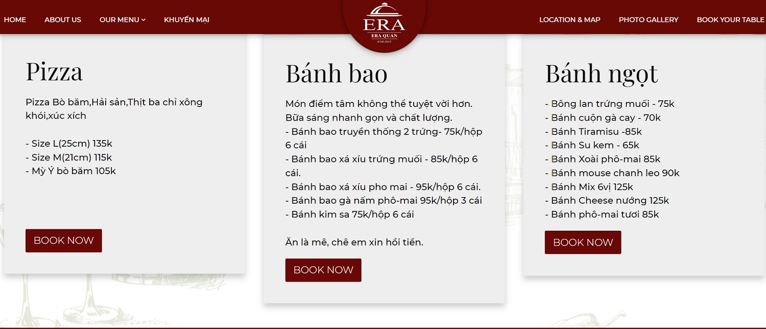 Era Quan - Vietnamese cuisine restaurant with luxurious European architecture 6