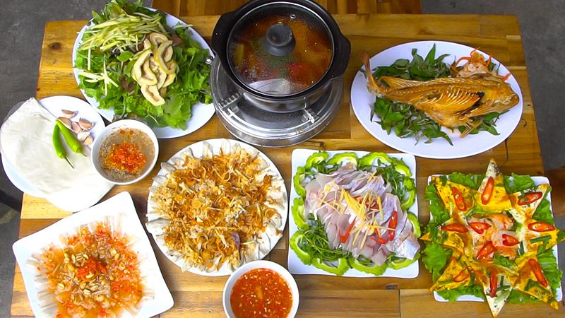 Sau Hao fish salad - Famous unique fish salad of Da Nang 3