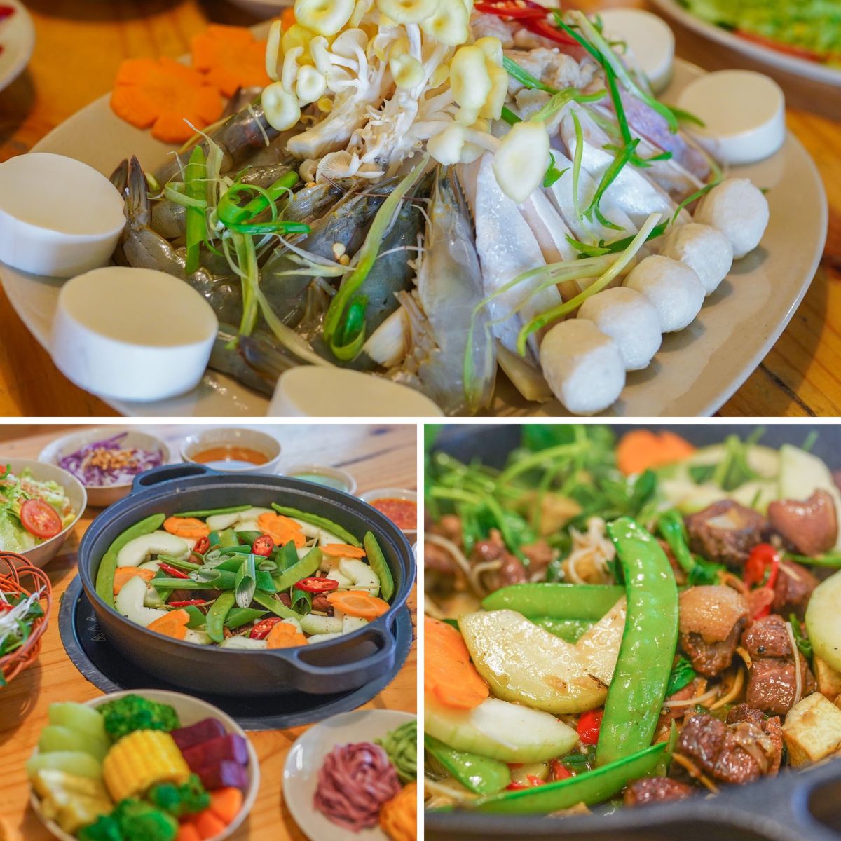 Discover fresh vegetable paradise at LEGUDA Dalat 16 vegetable buffet restaurant