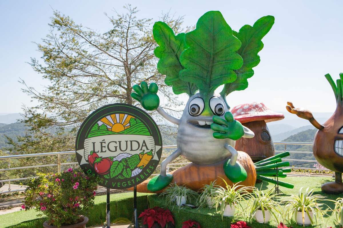 Discover fresh vegetable paradise at LEGUDA Dalat 2 vegetable buffet restaurant