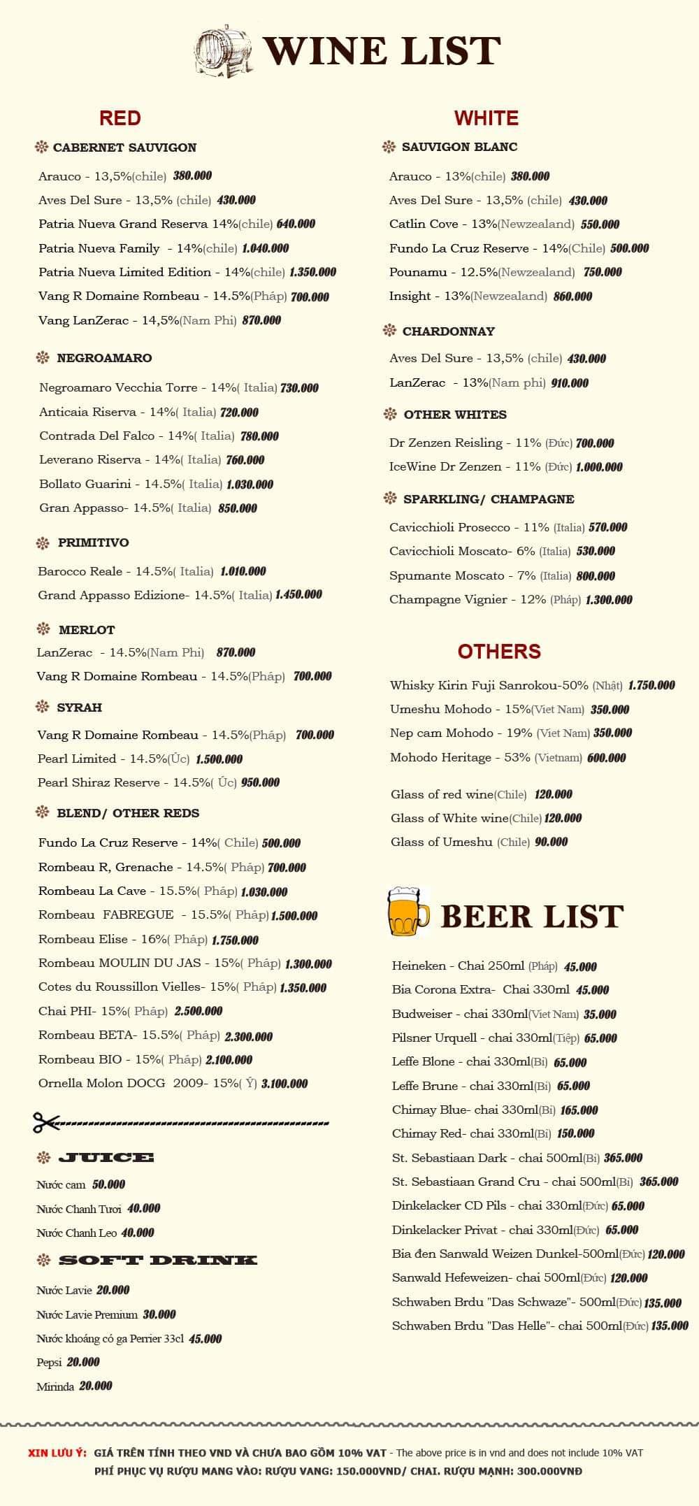 Khoruou Gourmet – European standard restaurant owns an impressive wine warehouse 9