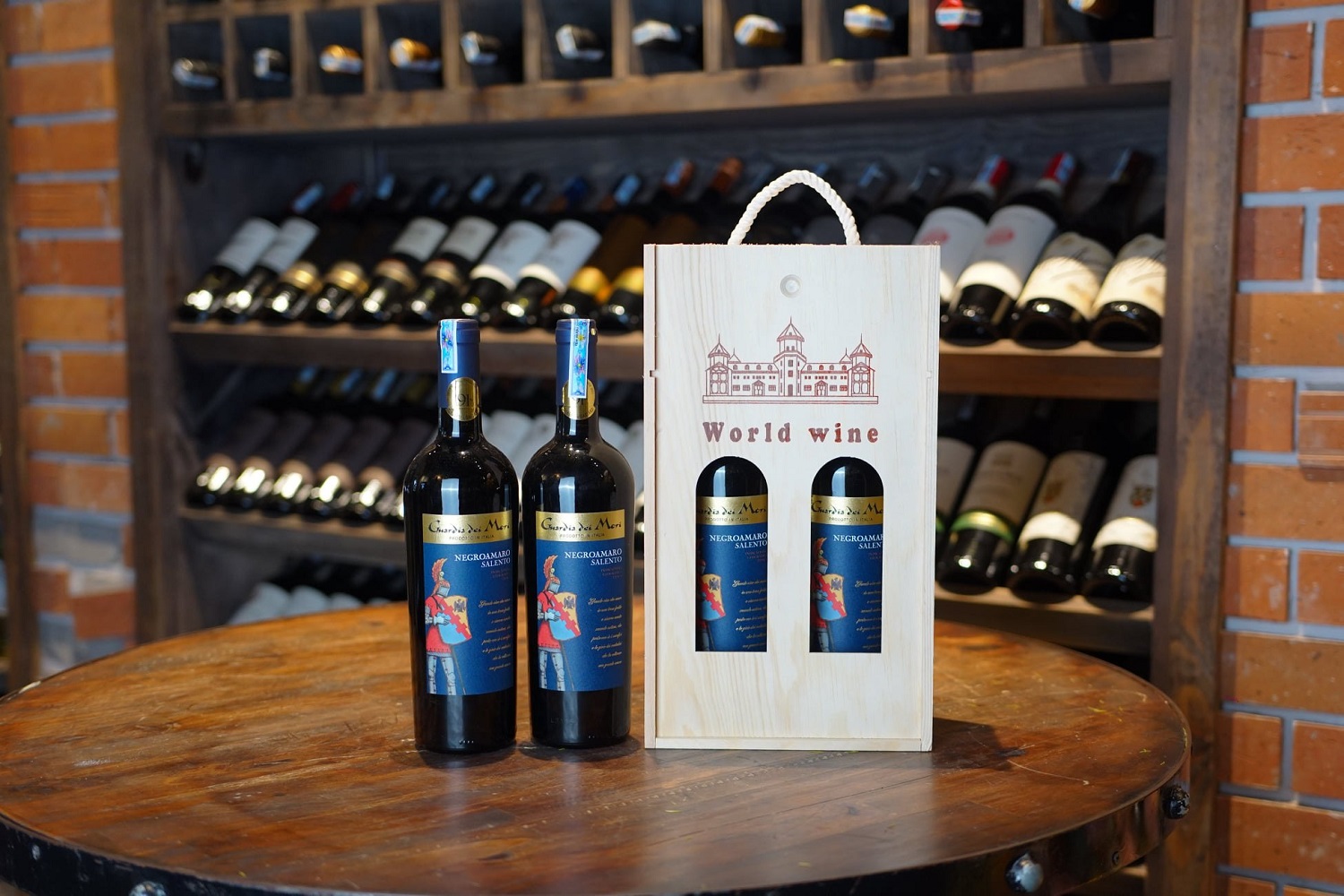 Khoruou Gourmet – European standard restaurant owns an impressive wine warehouse of 14