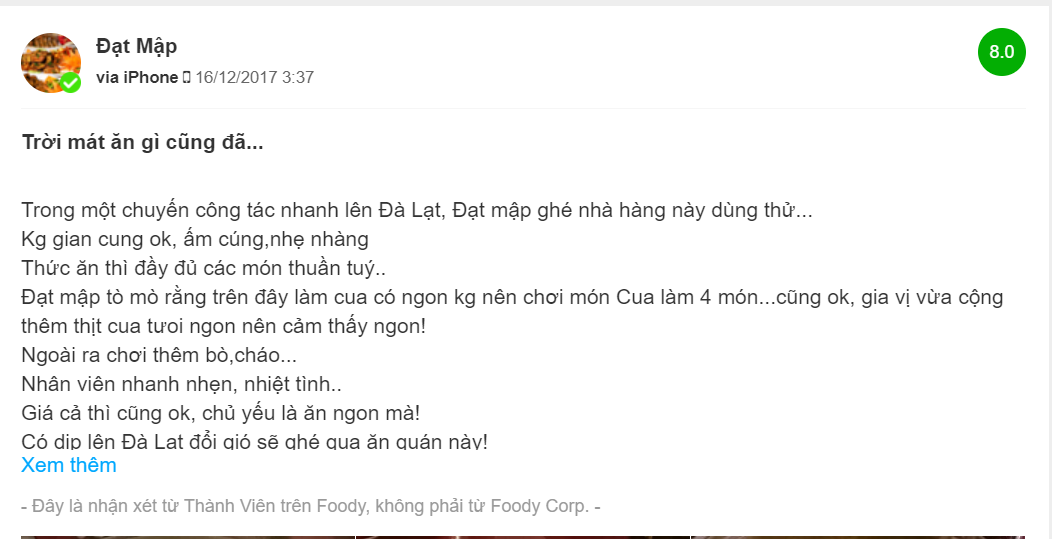 Pho Mountain Restaurant - A place to experience the delicacy of the Mist country 7