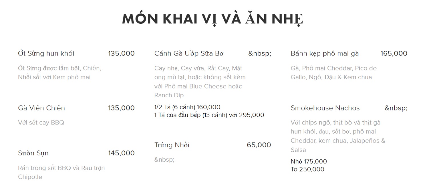 The Moose & Roo Smokehouse - Explore the American-style 'smokehouse' in Hanoi 4