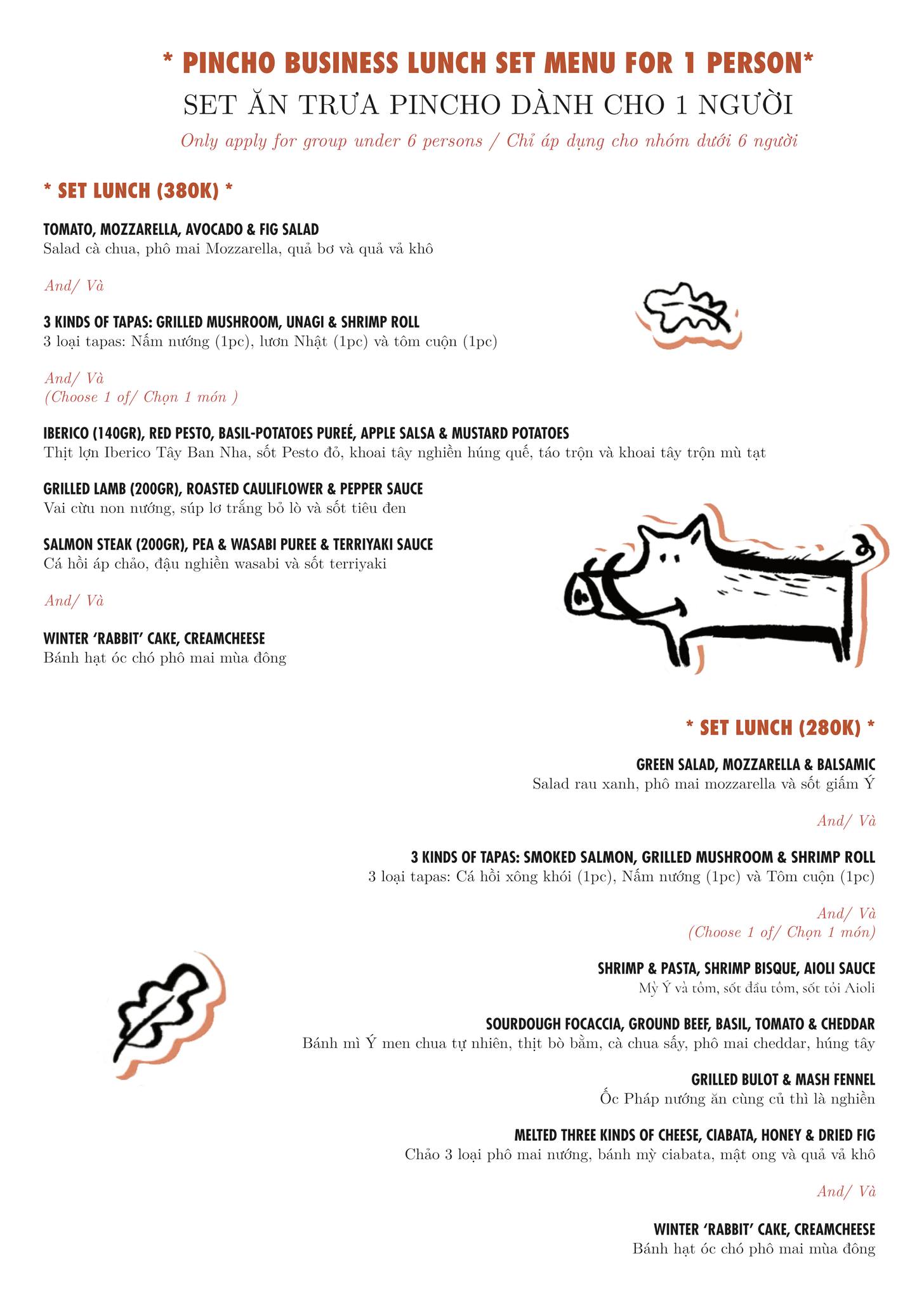 Enjoy authentic European dishes in the romantic space of Pincho Tapas Kitchen & Drinks 9