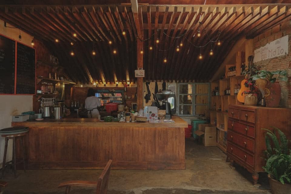 Bag Mo To Coffee Shop - There are many virtual living corners here 15