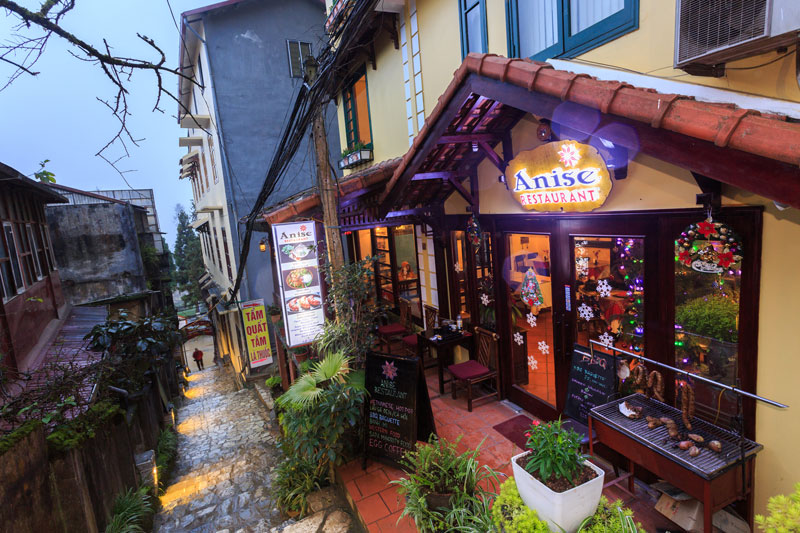 Anise Sapa Restaurant - A romantic, European-style restaurant right in the heart of Sapa 2