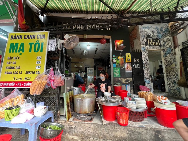 Top 8 famous delicious pork sausage noodle shops in Saigon 4