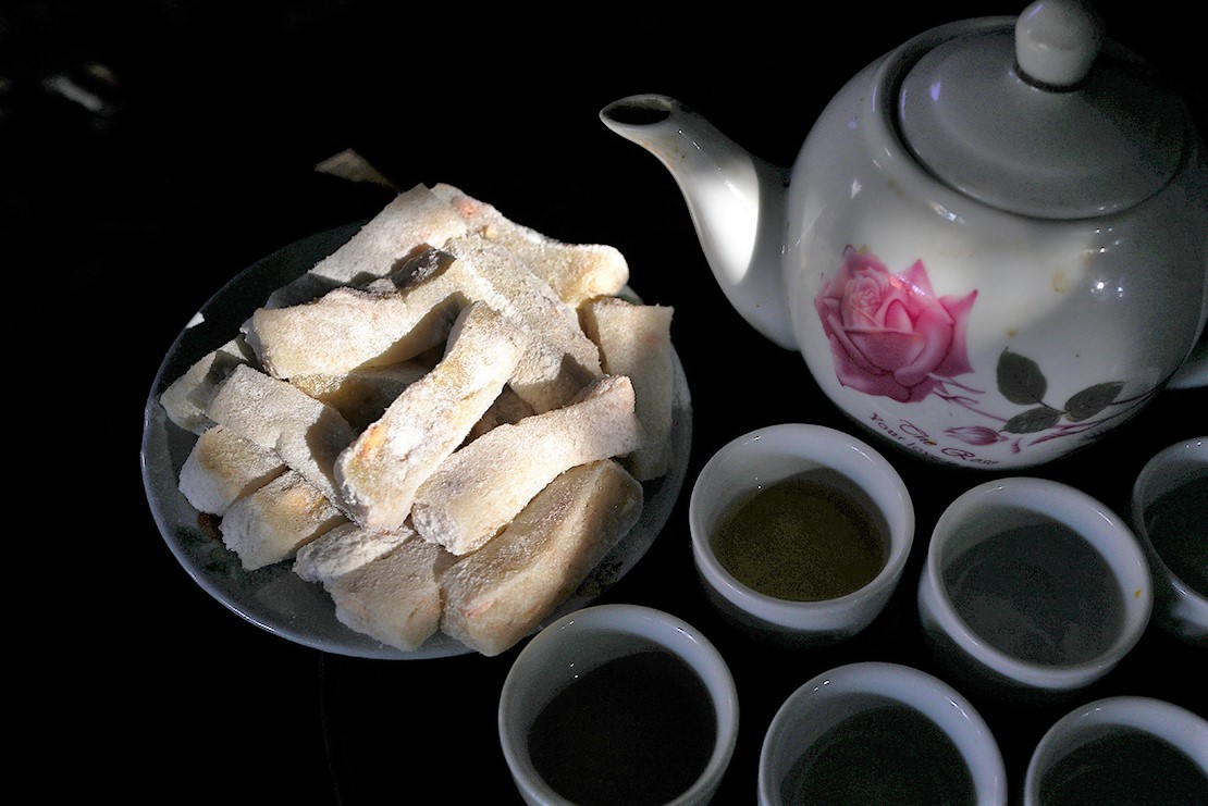 Hanoi blue sweet cake - A specialty with the soul of Vietnamese countryside 6