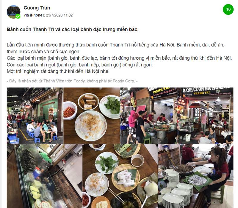 Ba Hoanh's Banh Cuon, a hundred-year-old restaurant in the heart of the capital 12