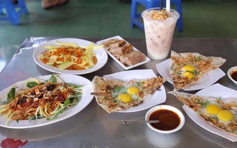10 Saigon rice paper shops that break the culinary map of young people 11