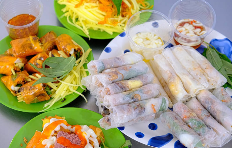 10 Saigon rice paper shops that break the culinary map of young people 3