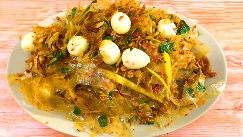Saigon mixed rice paper, a snack that has never cooled down 7