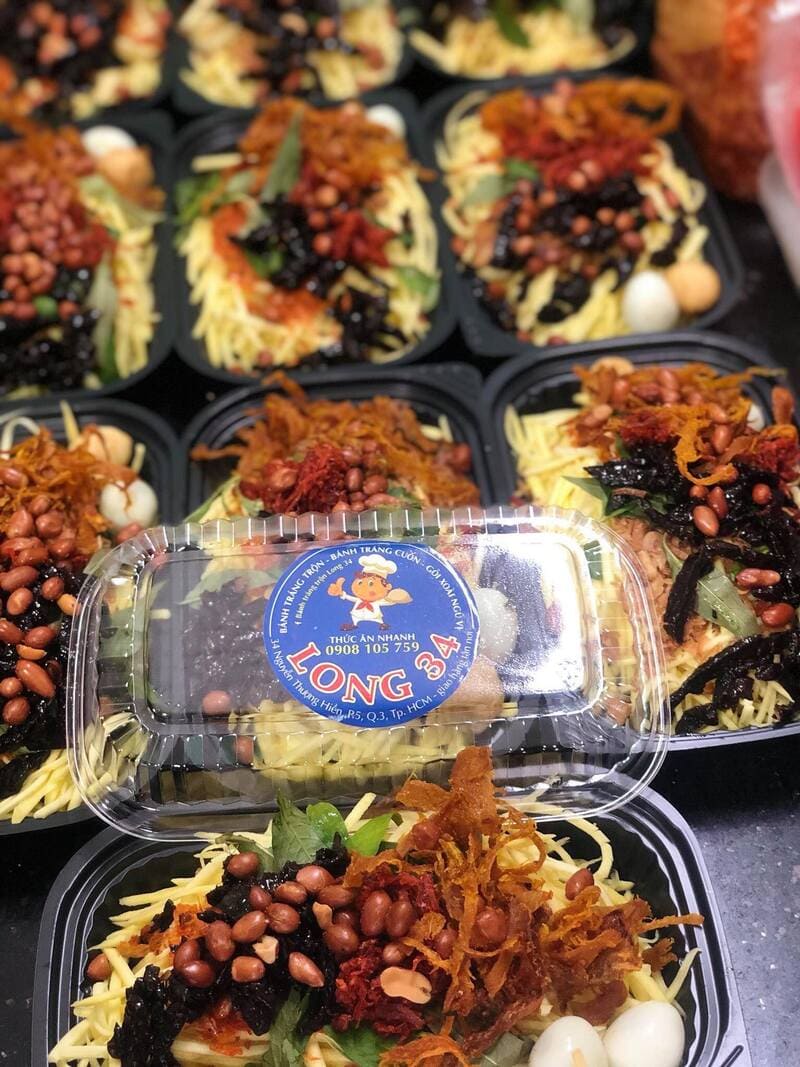 Saigon mixed rice paper, a snack that has never cooled down 8