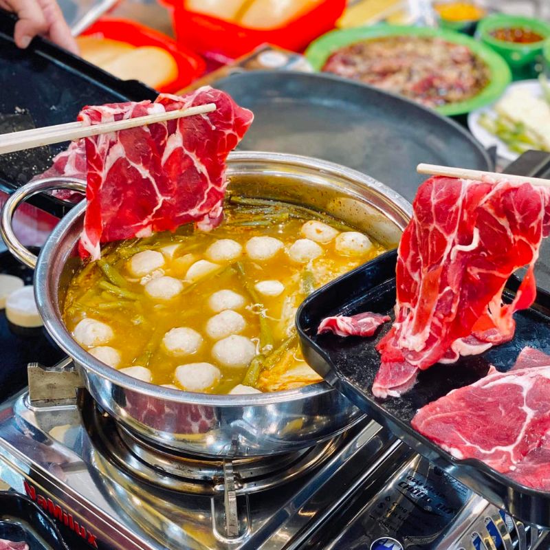 Pho Grilled Beef system with all kinds of delicious dishes from premium meat 11