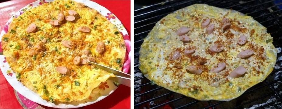 Grab the addresses of 10 shops selling delicious grilled rice paper in the heart of Da Lat 2