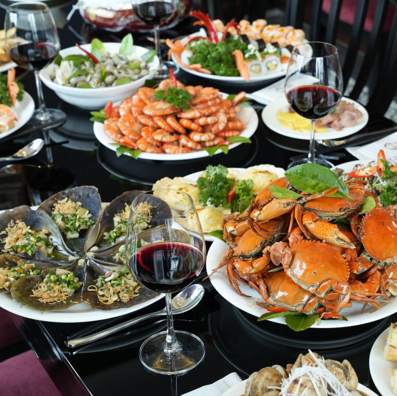 Top 10 delicious buffet addresses in Saigon that will captivate the hearts of food lovers 5