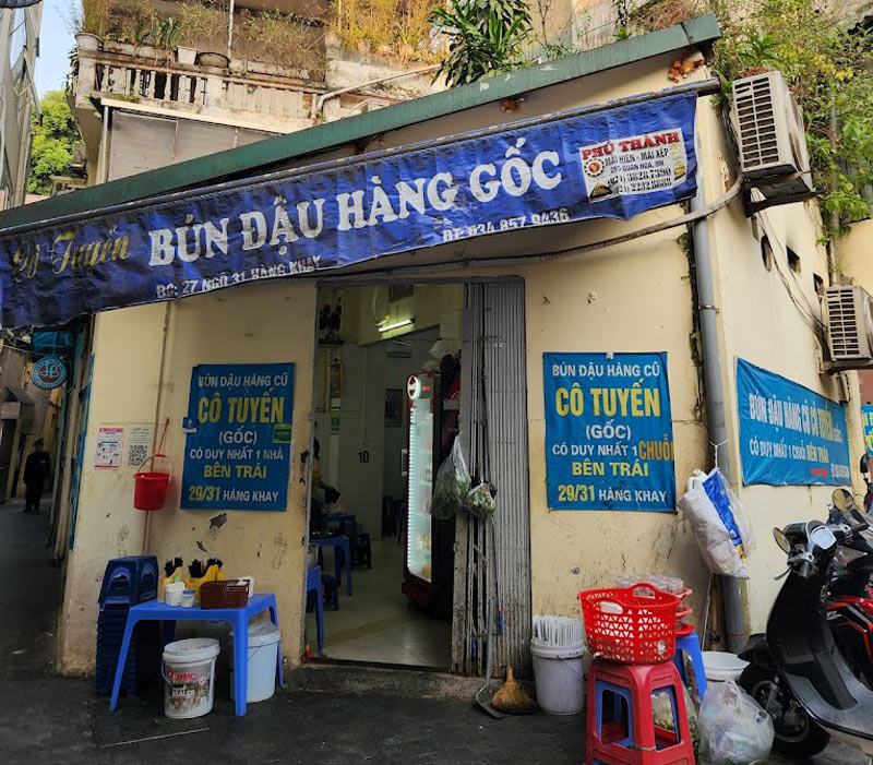 Hang Khay bean vermicelli, enjoy the quintessence of Hanoi cuisine 3