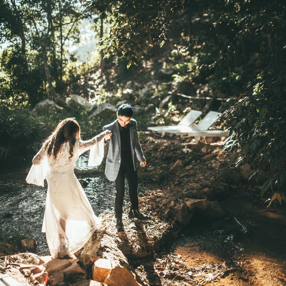 Restaurant F, Dalat Coffee Flower Field, is poetic at Mimosa Pass 10