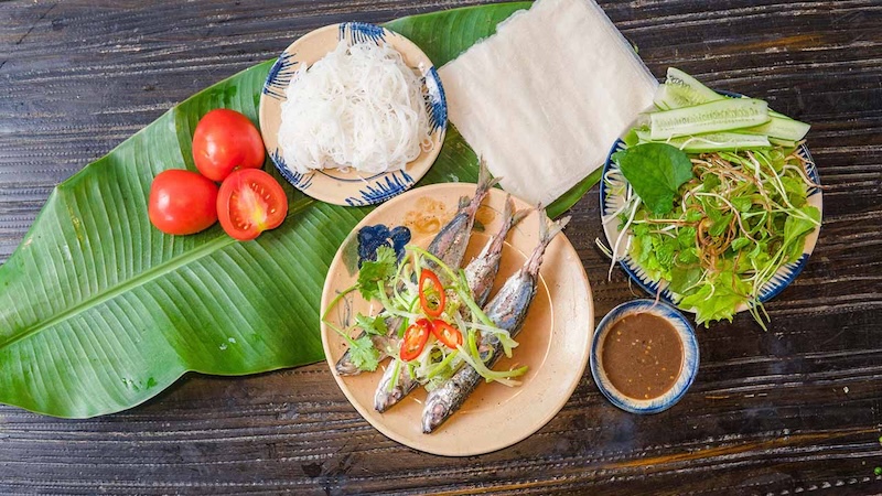 Top 7 delicious steamed scad shops with rice paper rolls in Da Thanh 2
