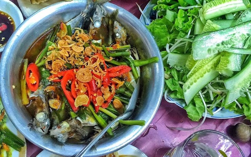 Top 7 delicious steamed scad shops with rice paper rolls in Da Thanh 3