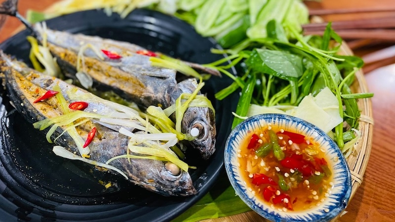 Top 7 delicious steamed scad shops with rice paper rolls in Da Thanh 5