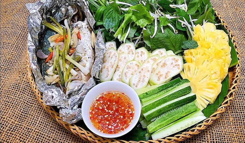 Top 7 delicious steamed scad shops with rice paper rolls in Da Thanh 8