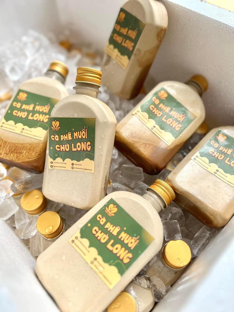Mr. Long's salted coffee, impressively harmonious sweet and salty taste 5