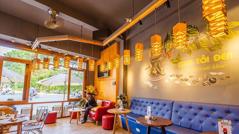 Dalat black garlic coffee - Don't pass by if you are a coffee addict in Dalat 9