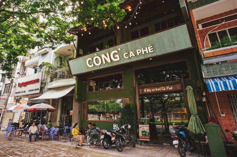 Check out 5 Cong Cafe shops with beautiful views in the heart of Saigon 2