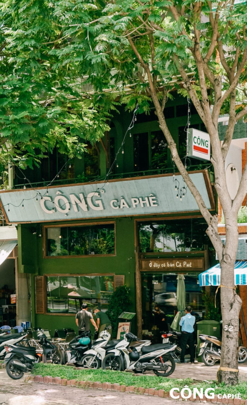 Check out 5 Cong Ca Phe shops with beautiful views in the heart of Saigon 4