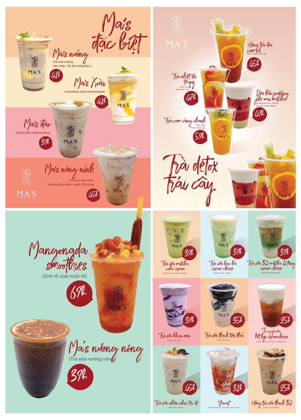 Join Ma's Milktea & Gelato to eat Italian ice cream in Japan in Da Lat city 7