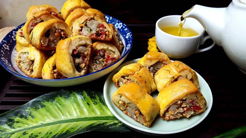 Hanoi Banh Cha, a specialty dish rich in Hanoi flavor 2