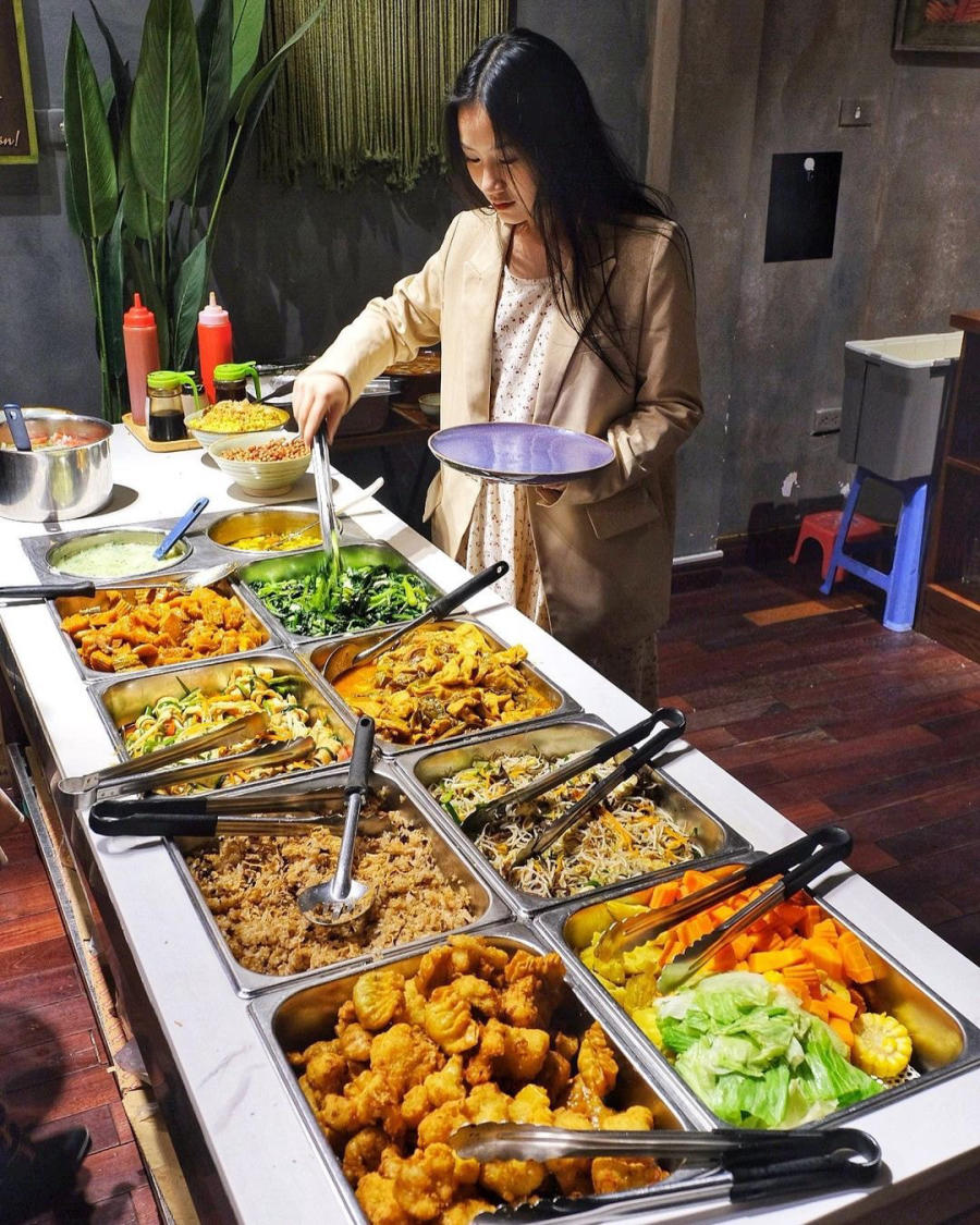 List of famous and delicious vegetarian buffet restaurants in Hanoi 7
