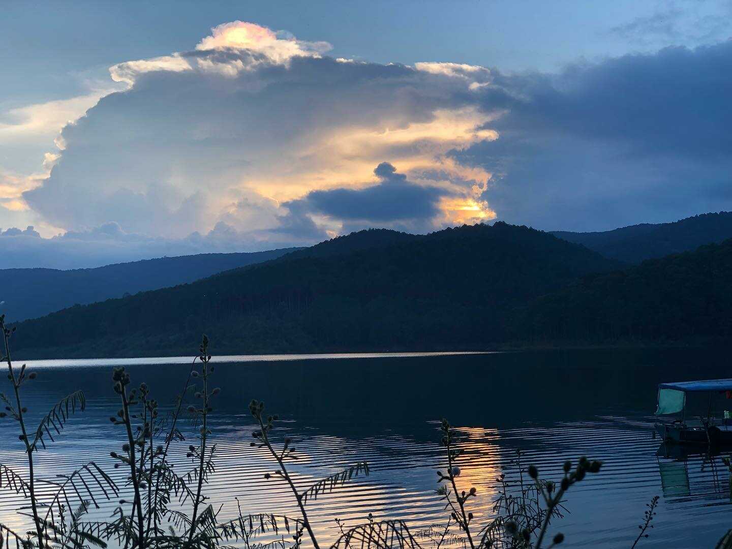 Come to The Seen House Coffee and see Tuyen Lam Lake as beautiful as a watercolor painting 12