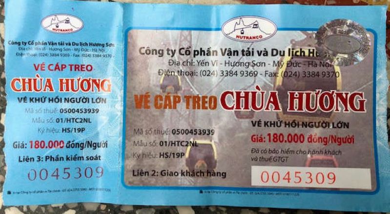 Go to Buddha ceremony with the latest Huong Pagoda cable car experience 3