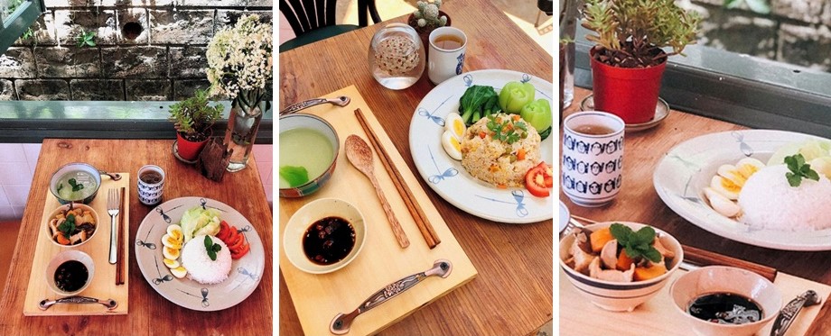 Stop by the peaceful Da Lat Red Apple Shop to enjoy delicious egg coffee 14