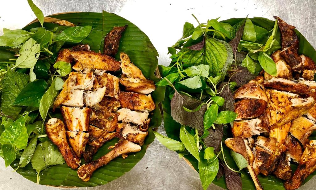 Grilled chicken with lam rice - A rustic dish not to be missed when traveling to Da Lat 6