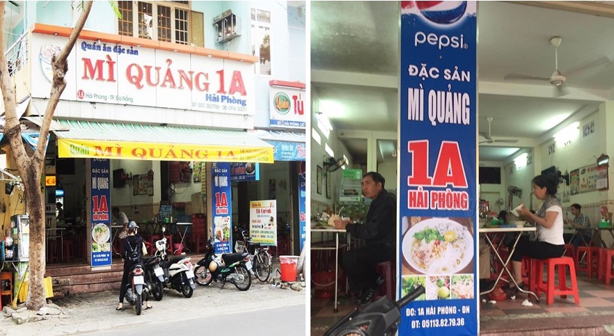 Stop by to enjoy Quang noodles No. 1A Hai Phong Da Nang - A dish representing the culinary culture of the Central region 2